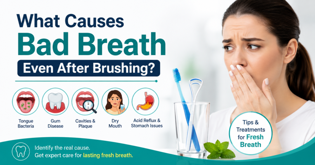 What Causes Bad Breath Even After Brushing?