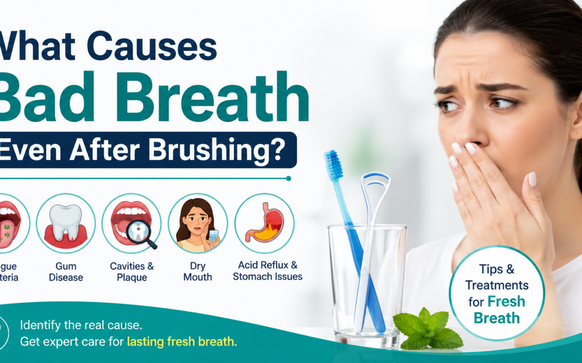 What Causes Bad Breath Even After Brushing?