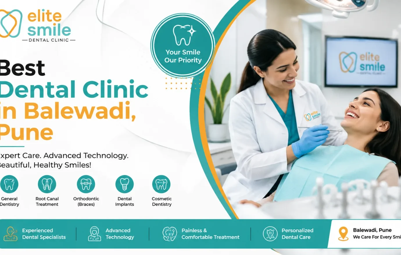 **Best Dental Clinic in Balewadi, Pune | Dr. Krunali Talekar | 5+ Years Experience**
